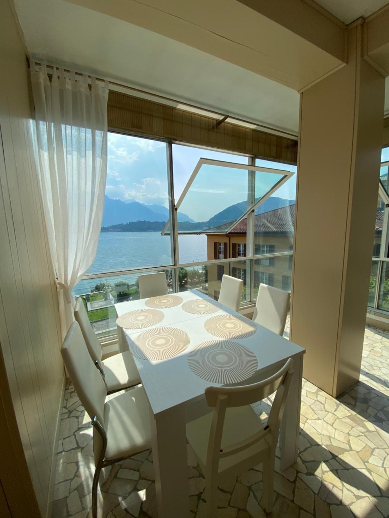 Como Lake Panorama Apartment Cadenabbia Buitenkant foto